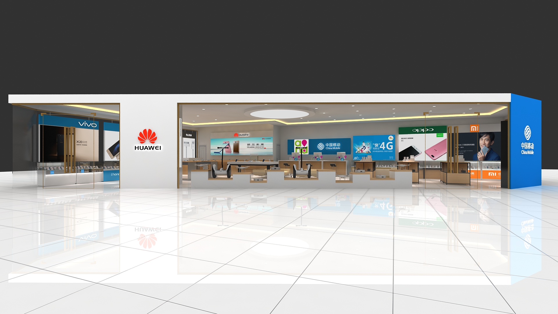 手機店門頭裝修效果圖