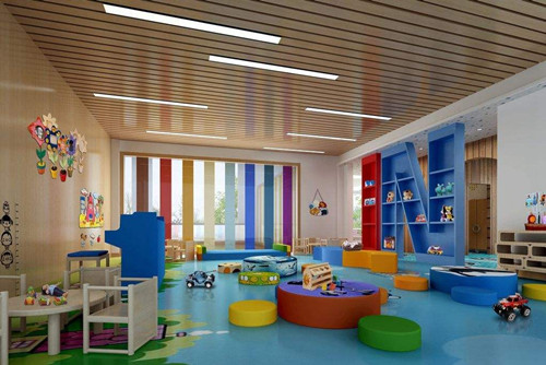 幼兒園裝修設計中不同色彩搭配，不同個性特色！