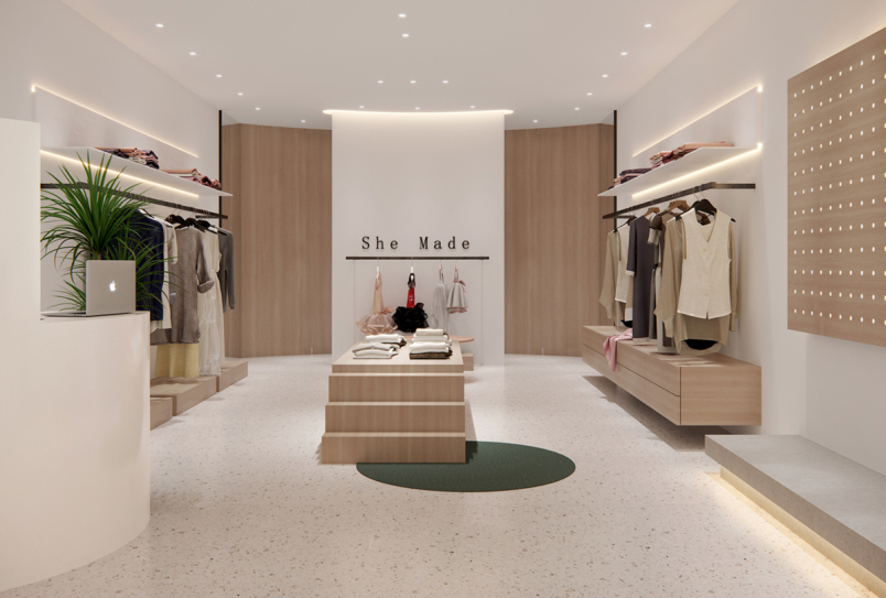 個性服裝店室內裝修效果圖
