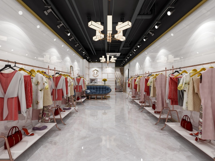 女裝服裝店室內裝修