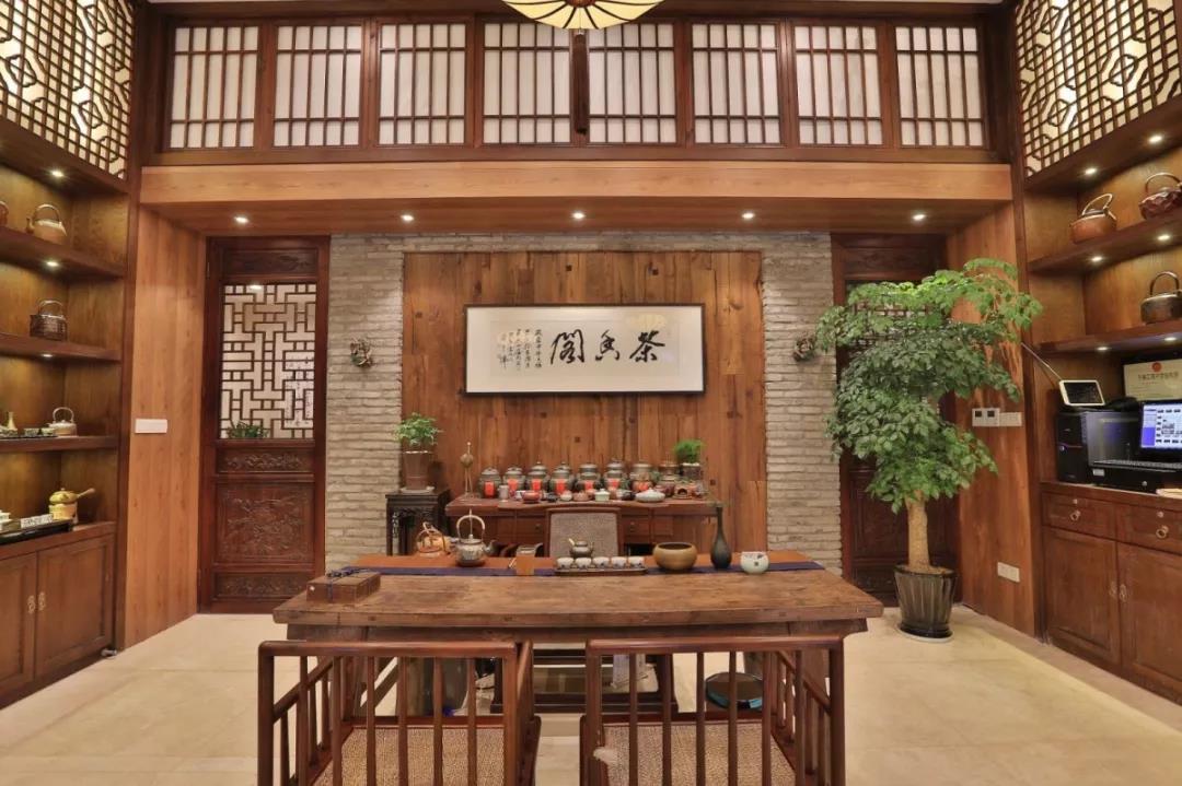 長沙私人會所茶樓裝修圖片1