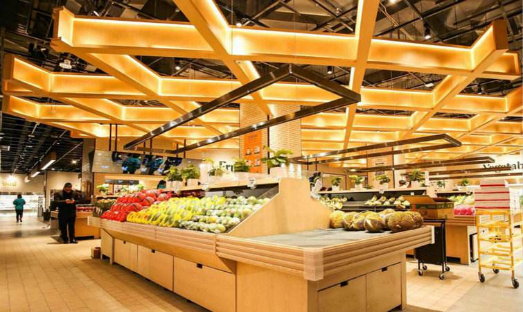 長沙店面裝修：生鮮超市裝修設計需要注意哪些問題？