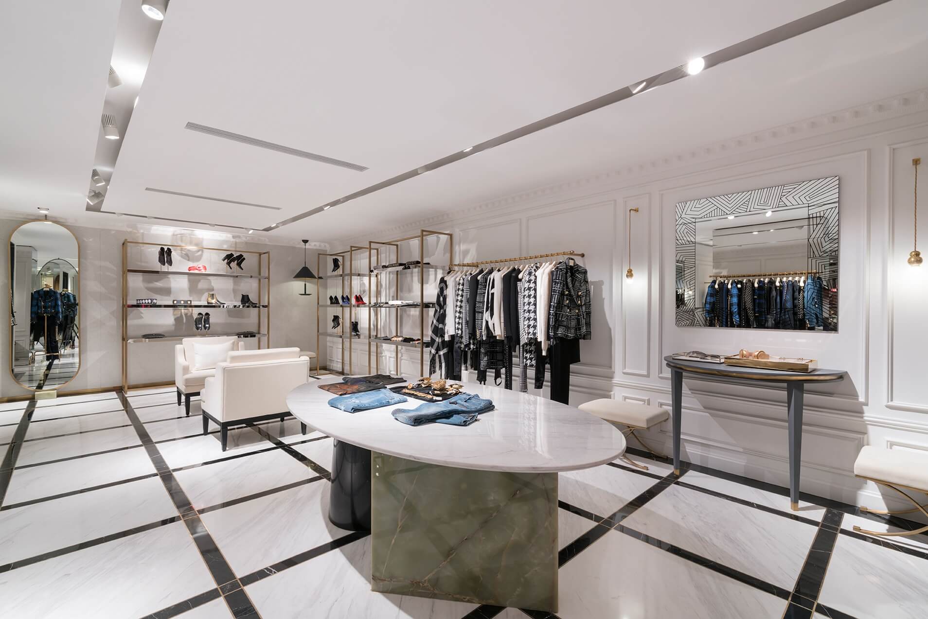 長沙服裝店裝修材料