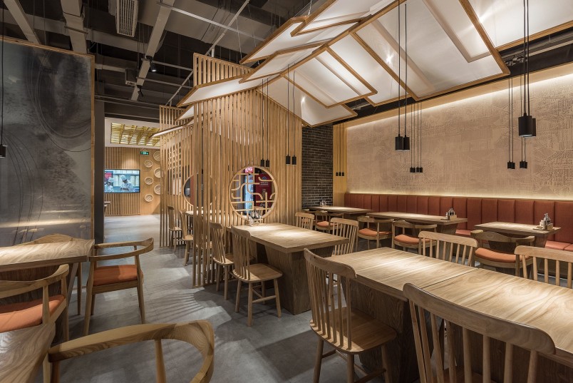 長沙新中式餐廳裝修