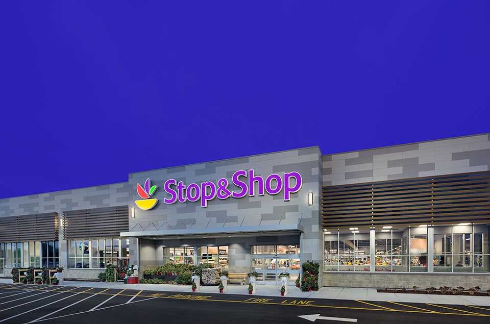長沙Stop＆Shop超市門頭裝修設計圖