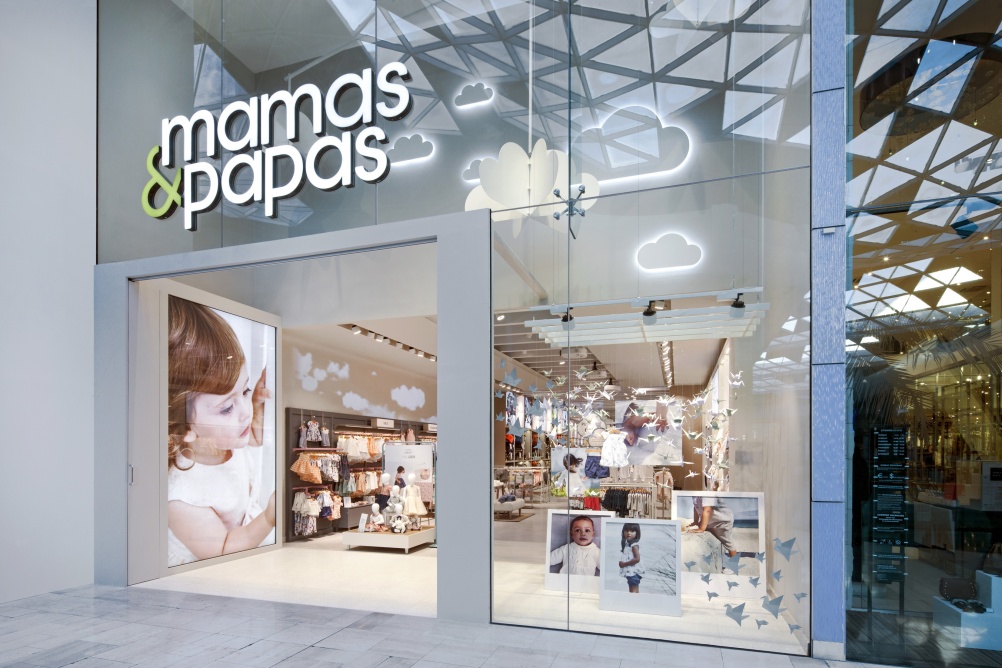 Mamas&Papas母嬰店設計