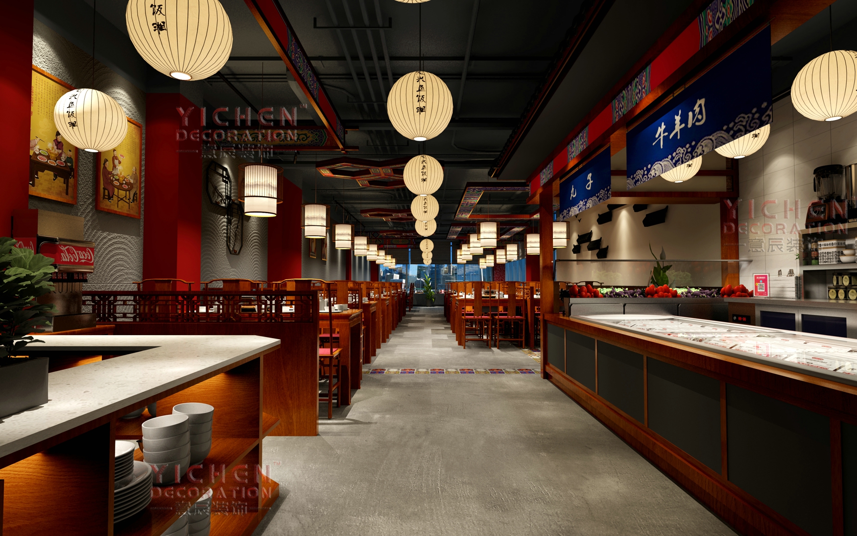 長沙餐飲店門面如何設計裝修？