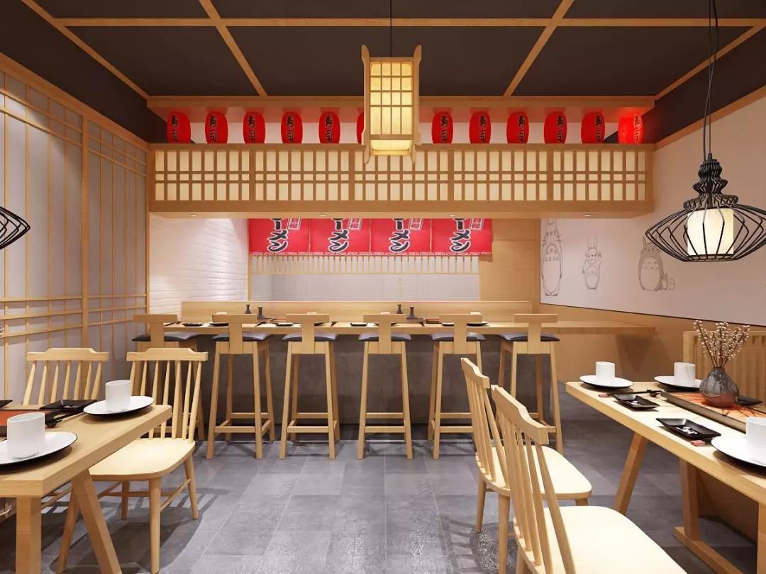 長沙日料餐廳裝修設計 打造古香古色用餐空間！