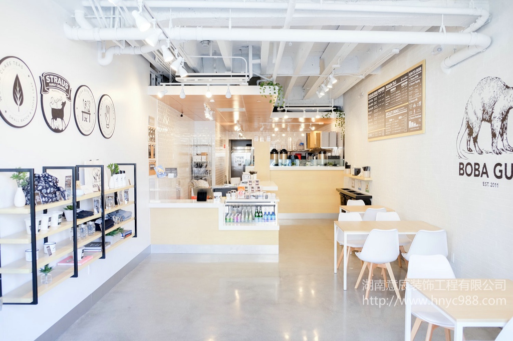 長沙奶茶店裝修設計 你真的了解網紅店嗎?