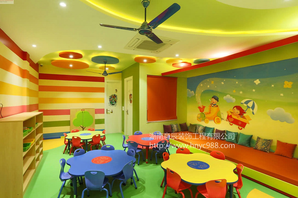 長沙幼兒園如何裝修設計？讓環境說話