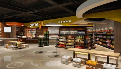 40平方便利店裝修設計