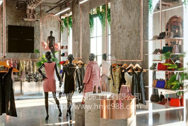 長沙服裝店裝修要注意哪些問題？產品展示很重要
