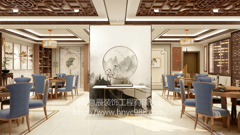 長沙餐飲店裝修中常用的隔斷有哪些形式？