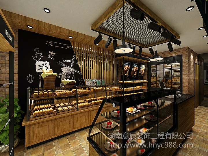 長沙蛋糕烘焙店鋪裝修，打造多元現代！