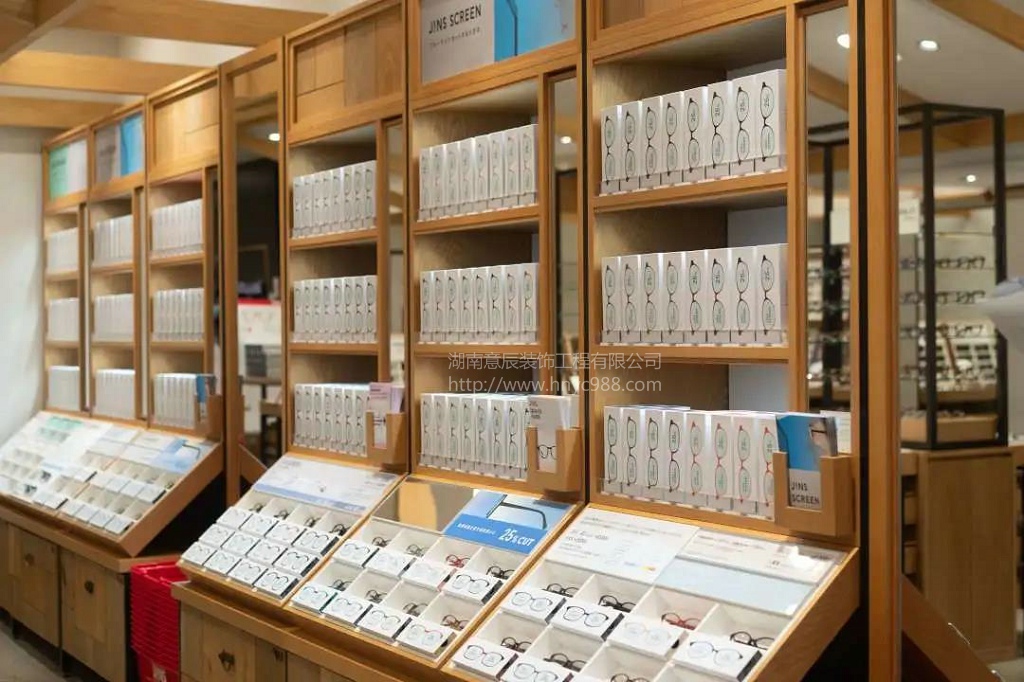 眼鏡店木質展示柜