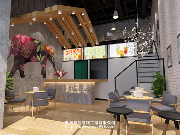 奶茶店裝修設計：奶茶店如何裝修設計更吸引人？