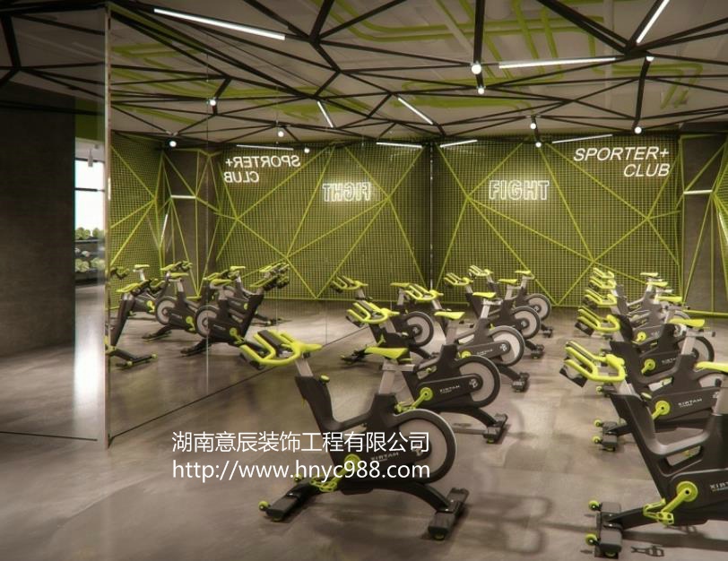 長沙健身房裝修
