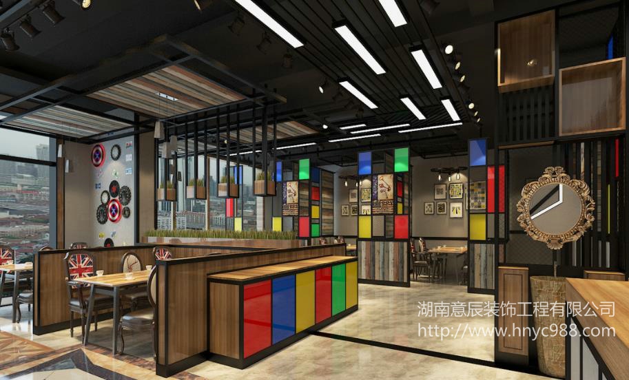 長沙工業風餐廳裝修
