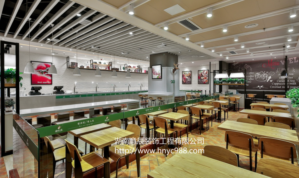 快餐店這樣裝修設計備受消費者歡迎！