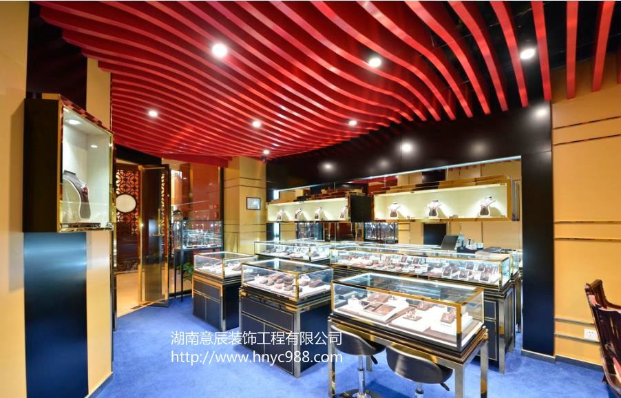 長沙珠寶店裝修中三種設計風格，喜歡哪款！