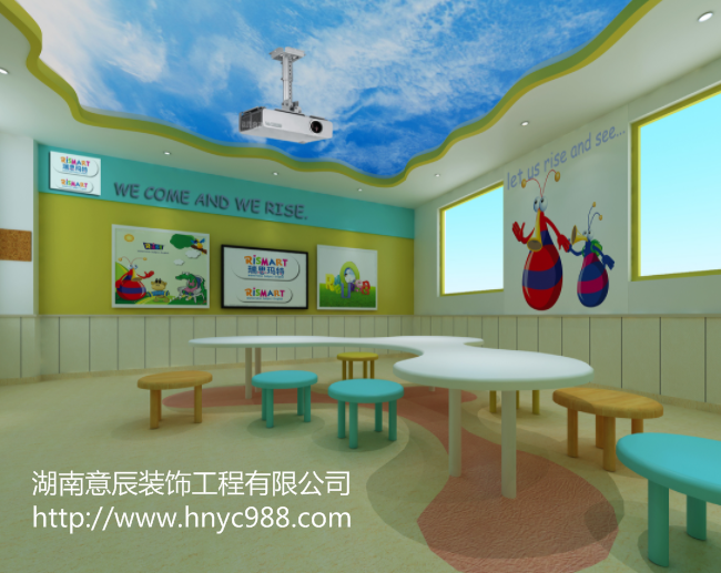 幼兒培訓機構裝修時墻面如何設計才好？