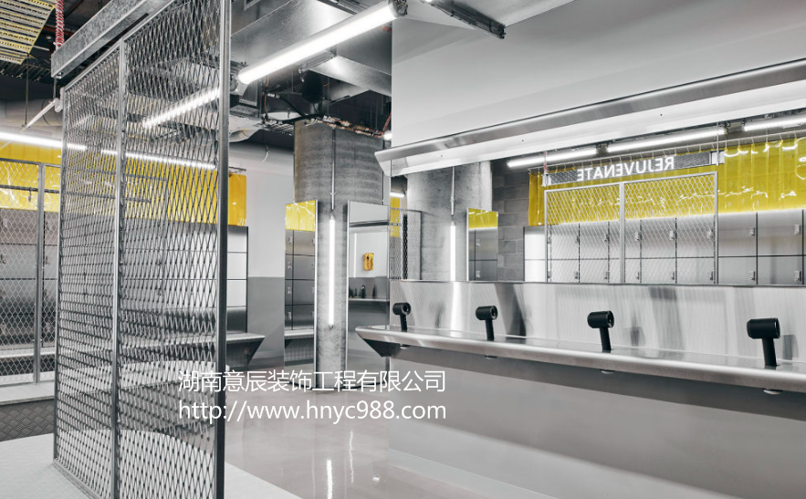 長沙店面裝修中健身房燈光照明問題！