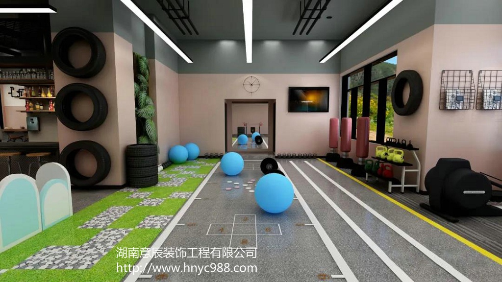 工業風健身房如何裝修設計？案例分享