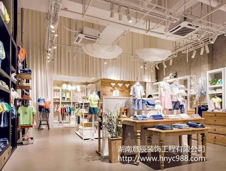 長沙童裝店如何裝修設計,打造父母滿意空間？