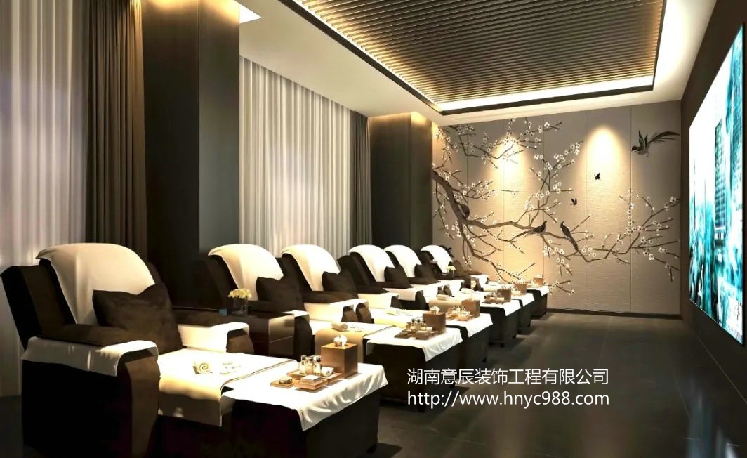 長沙足浴店裝修設計