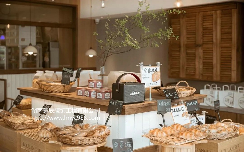 長沙面包店裝修設計