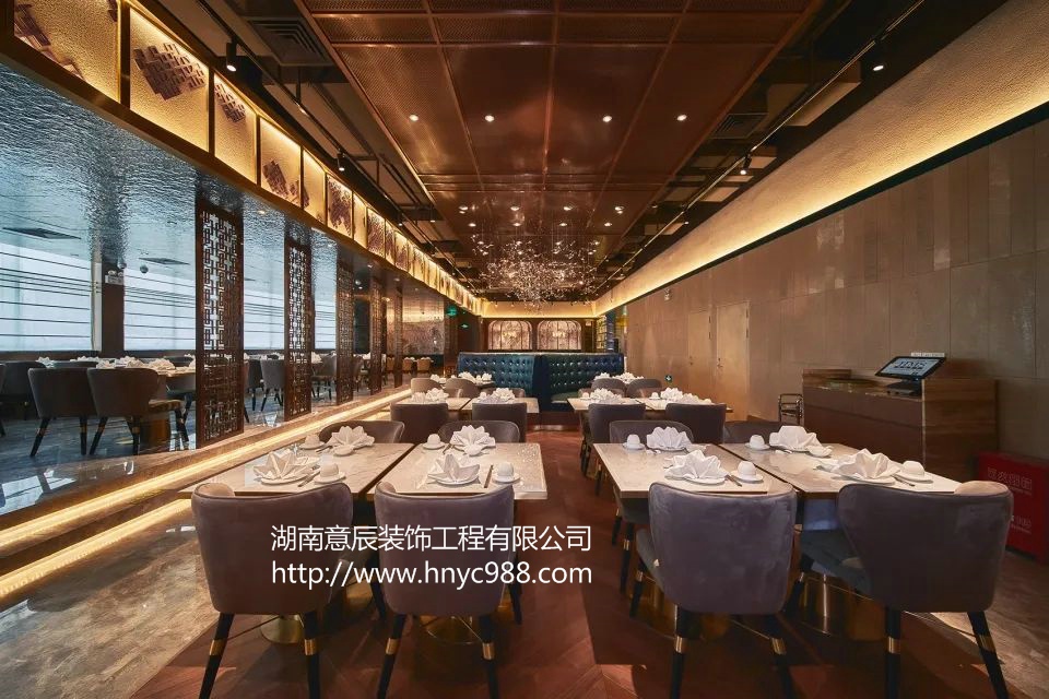 長沙中式餐館裝修，融合飲食意境播！