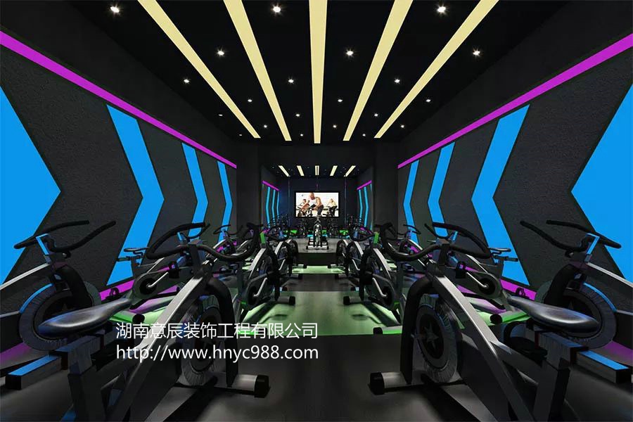 長沙健身館裝修設計