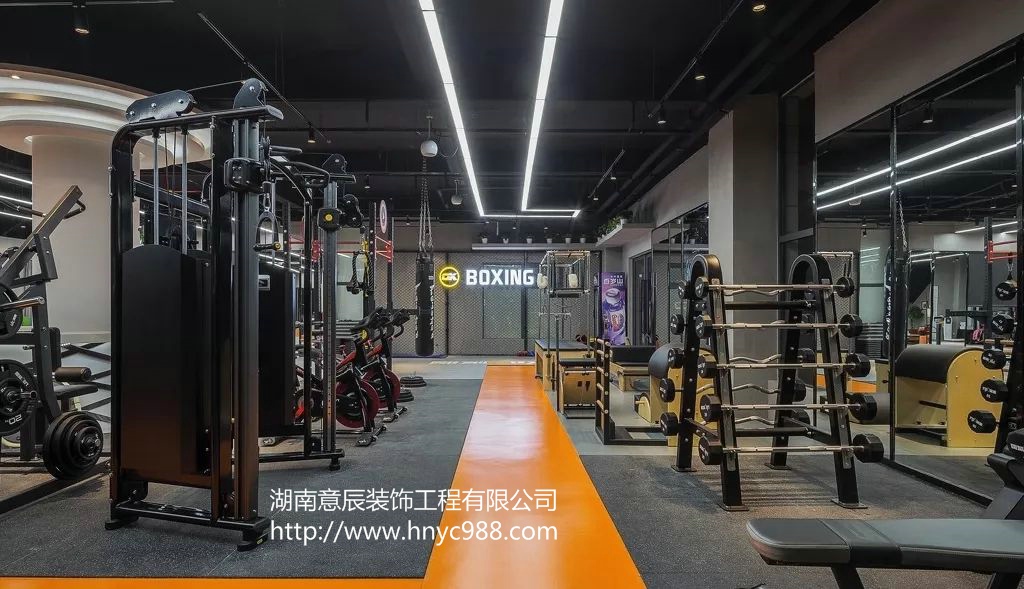 長沙健身館裝修設計，創造健康的空間！