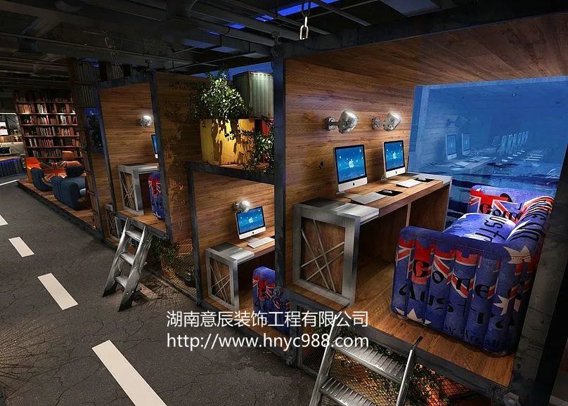 長沙網咖裝修設計