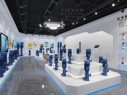 水泵辦公室展廳設計裝修