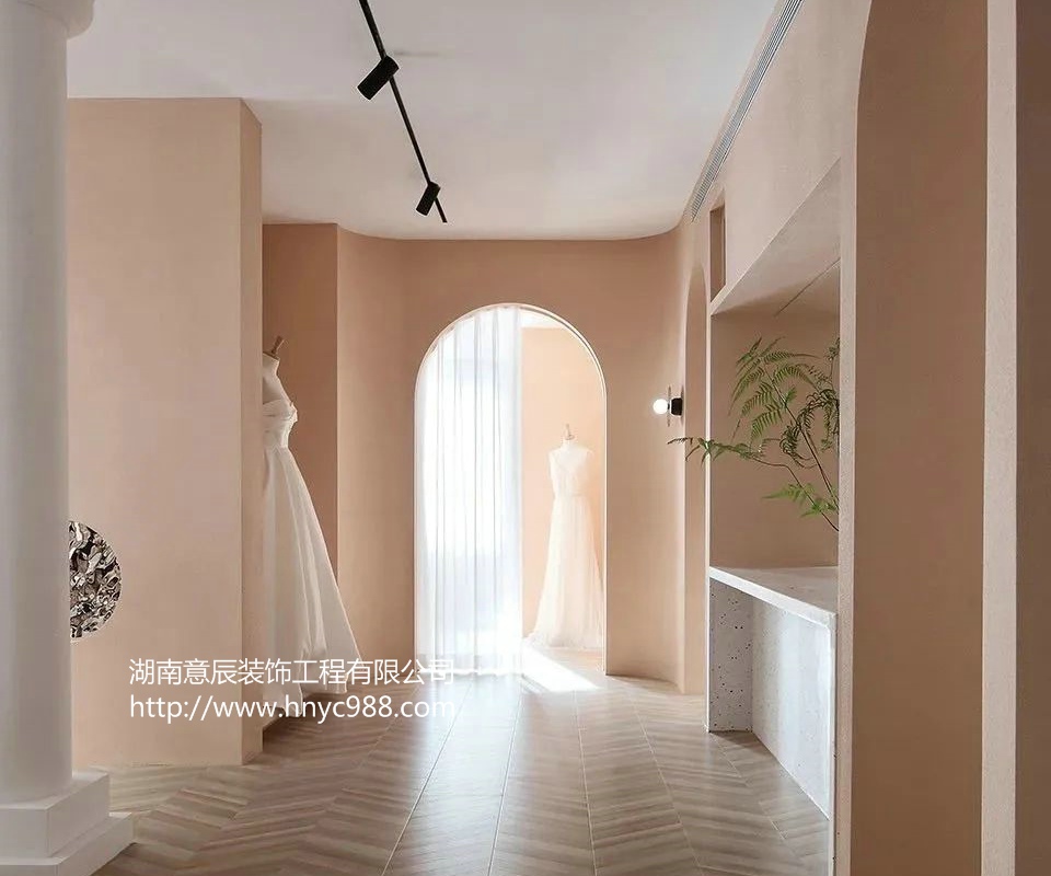 長沙婚紗店裝修設計，浪漫卻又不甜膩！