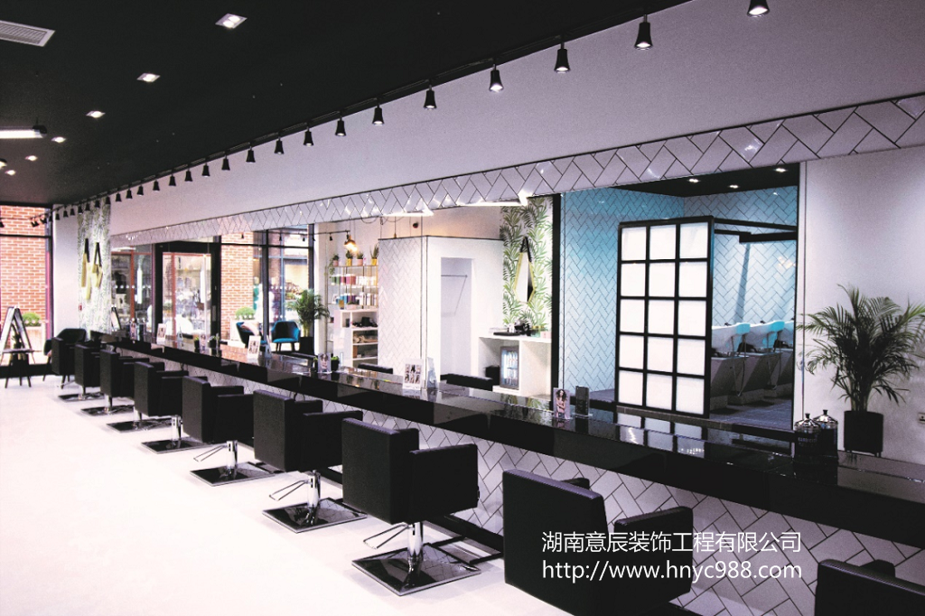 國外網紅理發店裝修