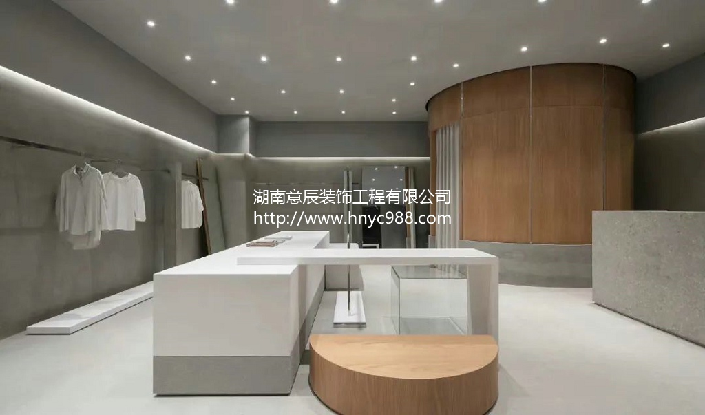 工業風服裝店裝修風格