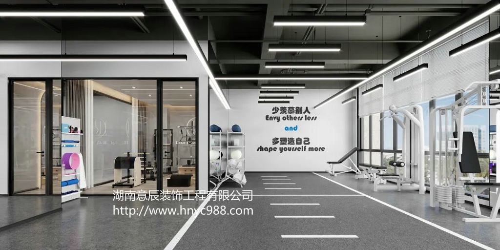 長沙健身房裝修風格