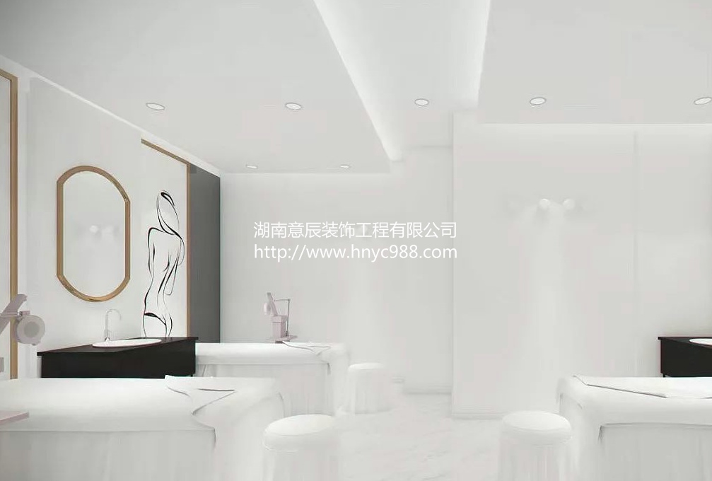 長沙美甲店裝修設計