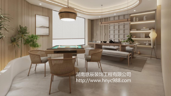 長沙棋牌室裝修設計