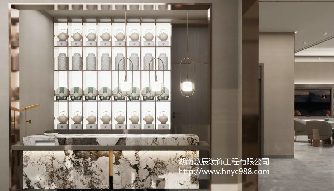 湖南長沙茶樓裝修