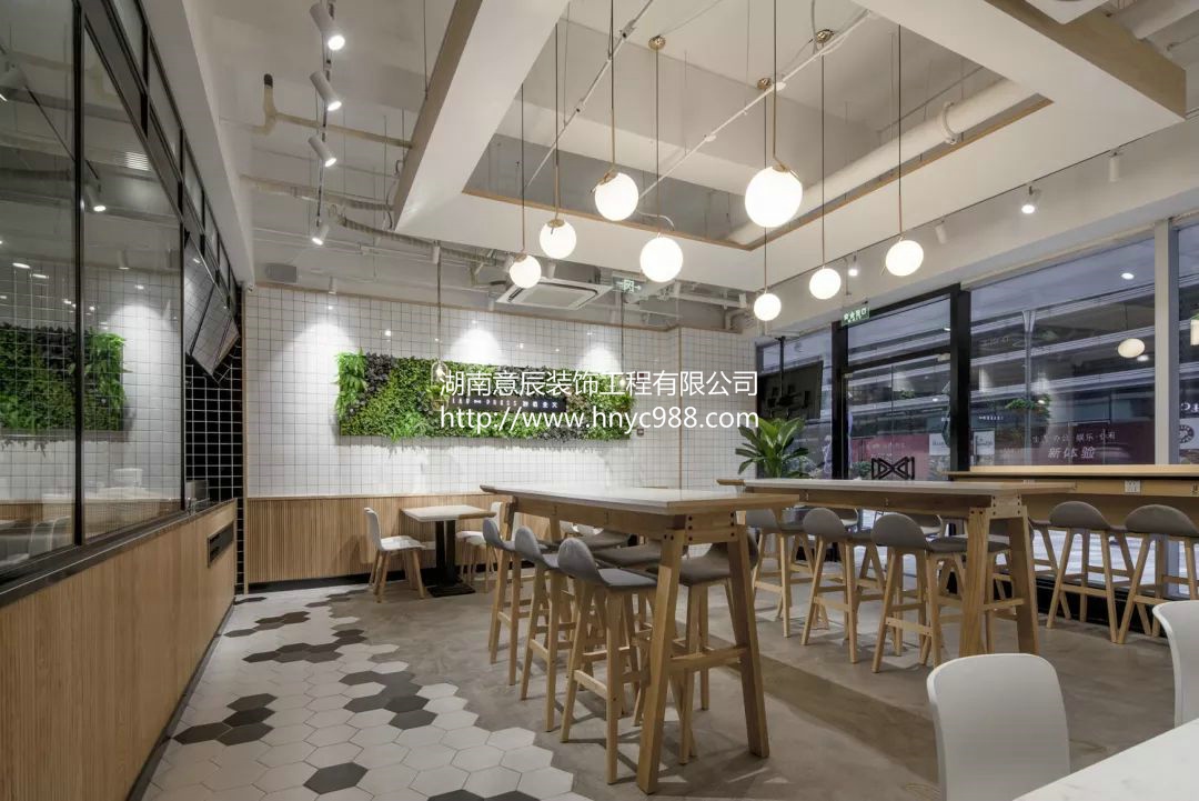 長沙沙拉店裝修設計
