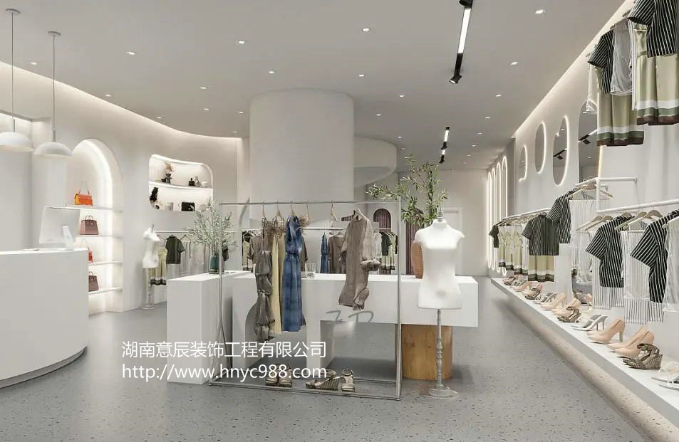 長沙實體商鋪店面裝修設計