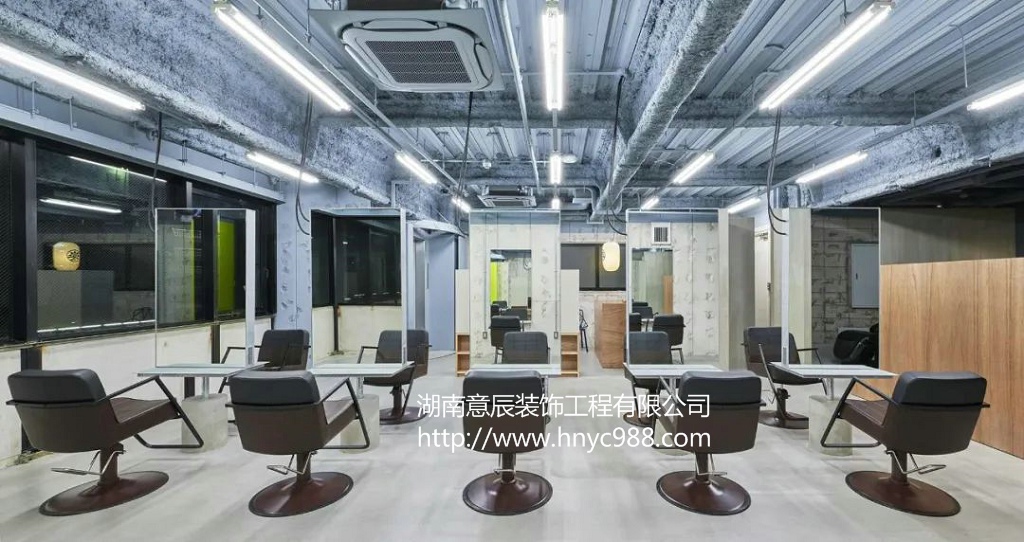 長沙理發店裝修